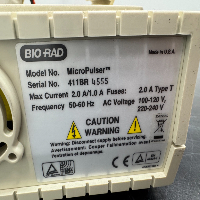 Bio Rad MicroPulser Electroporation System with Cuvette Chamber image 0